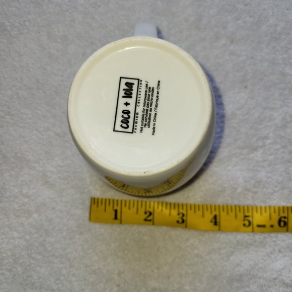 Coco & Lola Sloth Coffee Mug Drop It Like It's Sloth Tea Cup / Coffee Mug GUC - Picture 8 of 8